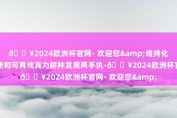 🔥2024欧洲杯官网- 欢迎您&维持化石动力清洁高效行使和可再纯真力耕种发展两手执-🔥2024欧洲杯官网- 欢迎您&