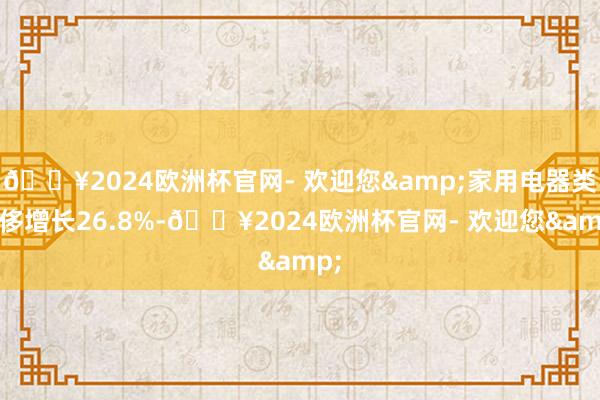 🔥2024欧洲杯官网- 欢迎您&家用电器类奢侈增长26.8%-🔥2024欧洲杯官网- 欢迎您&